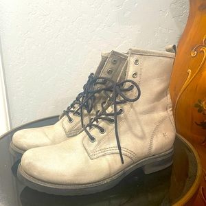 Frye combat boot